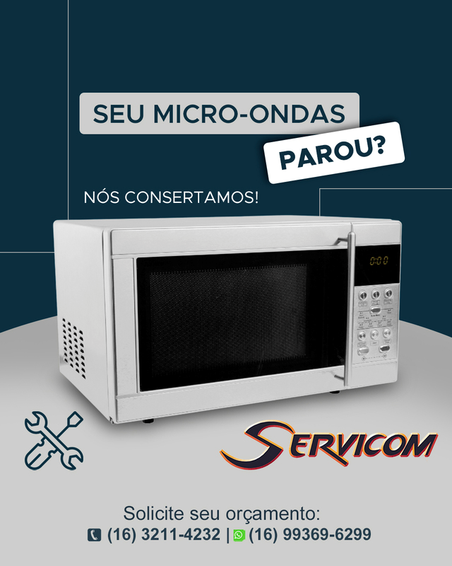 Conserto de microondas em Ribeirão Preto