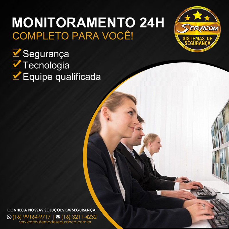 Imagem ilustrativa de Monitoramento 24 horas
