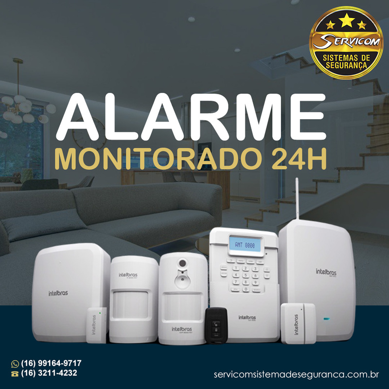Sistema de alarme comercial